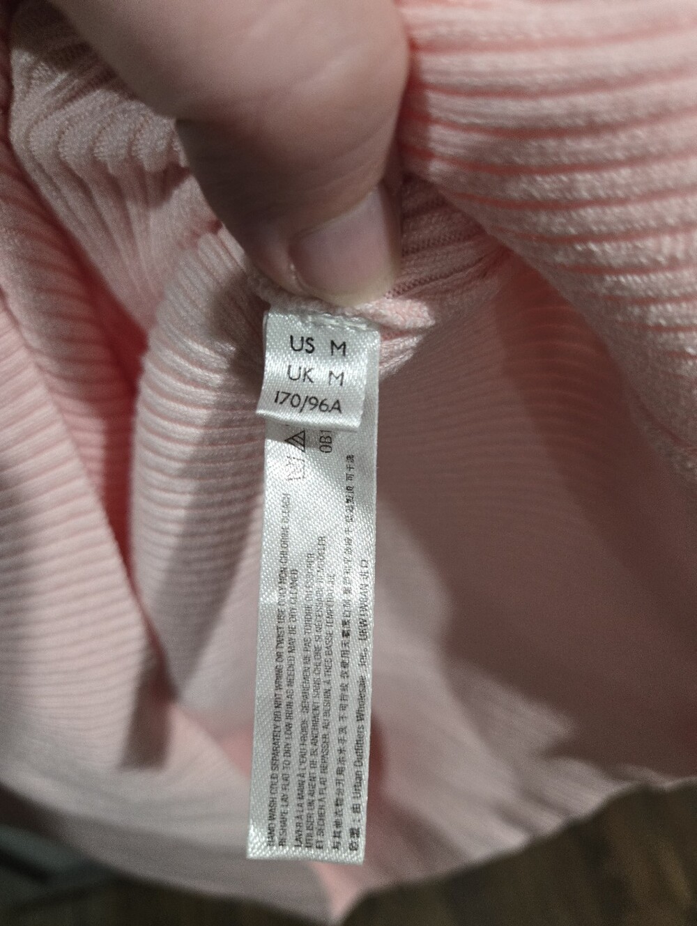 Free People Beach Pink Daniela Sweater Ribbed Knit Midi Dress-size Medium - Picture 8 of 10